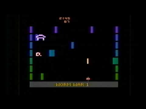 Classic Game Room – WORM WAR 1 for Atari 2600 review