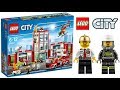 Lego City Fire Station 60110 - Lego Speed Build