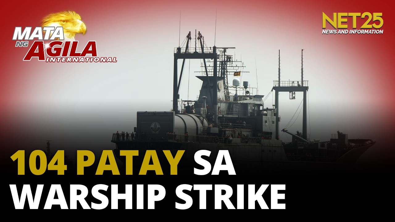 104 patay sa pag-atake ng U.S. sa Iranian warship
