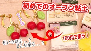 セリアのオーブン樹脂ねんど使ってみた！