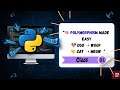 🐾 Polymorphism in Python Explained with Dogs &amp; Cats 🐶🐱 | EASYCODEHUB Class-91