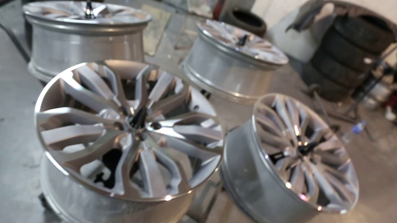 Diamond Cut Alloy Wheels Refurb Process Alloy Wheel Refurb Diamond