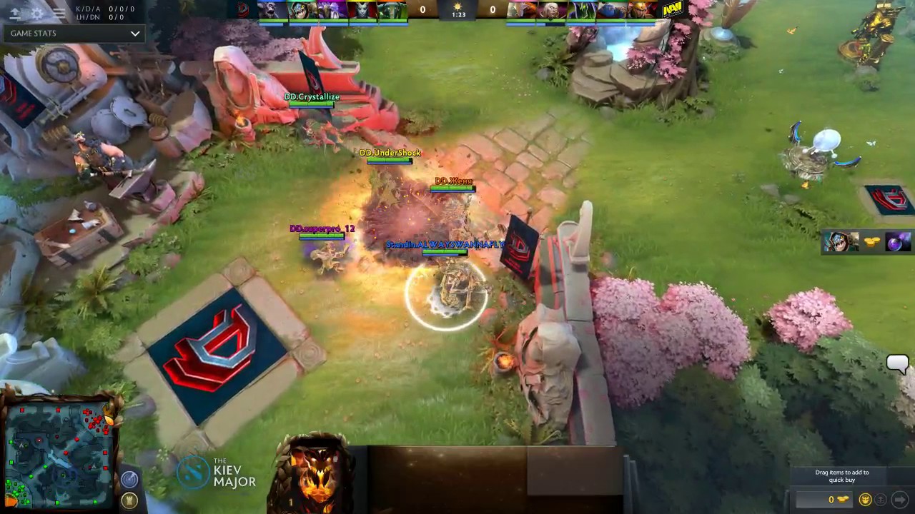 Double Dimension vs Navi Kiev Major CIS Qualifier