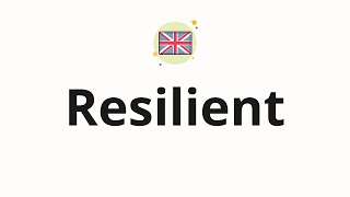 Famous How to pronounce Resilient Net Worth