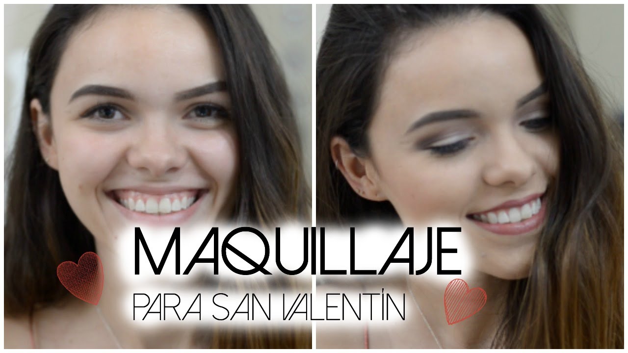 Maquillaje para san Valentín♡.