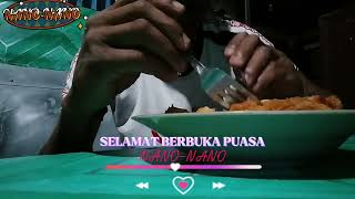 BUKA PUASA DI PINGGIR JALAN KUBURAN#pangkasrambut #nanonano