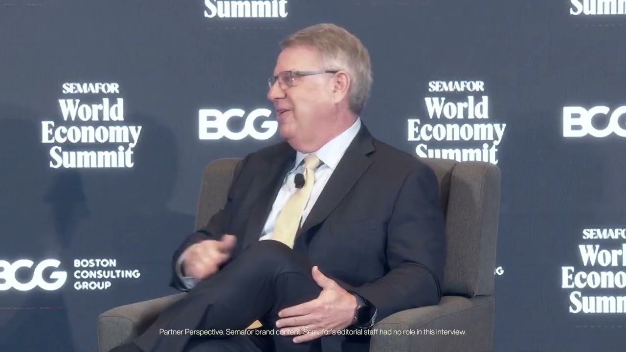 The View From BCG | Semafor World Economy Summit 2025
