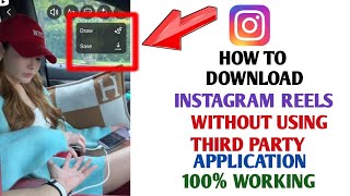 HOW TO DOWNLOAD INSTAGRAM REELS WITHOUT USING THIRD PARTY APPLICATION screenshot 4