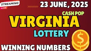 Virginia Cash Pop Lottery Results For - 23 Jun, 2025 - Coffee Break, Lunch Break - Cash 5- Powerball