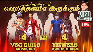 Unlimited Room Match | Clash Squad Custom | FREEFIRE TAMIL | Visu Brothers gaming | Road to 10K