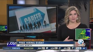 3 hiring events in Palm Beach County