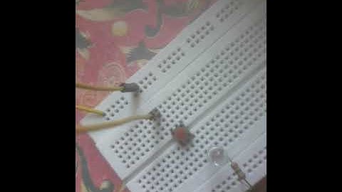 Push Button switch #breadboard #swith #isro #skilltest #elecronics