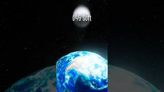 SOFT Earth VS Moon 50% 100% 0% (Blender Animation) 🌍💥 #3danimation #blender #softbody