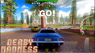 Derby Madness Gameplay - Muscle car Endurance #drift #crash #demolition  #race #racing #ios #iphone screenshot 2