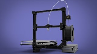 Micromake C1 3D Printer Working