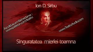 Ion D. Sirbu - Singuratatea mierlei toamna (1980)