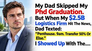 Information My Dad Skipped My Phd Graduation. But When My $2.5B Logistics Firm Hit The News, Dad Texted... Guide