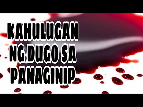 Video: Ano ang sinisimbolo ng dugo?