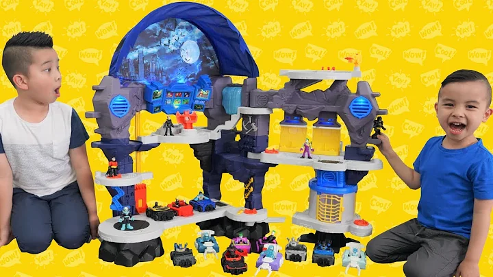 Calvin and Kaison Play With the Biggest Batcave Ev...