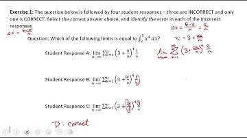 6.3 Riemann Sums, Summation Notation, and Definite Integral Notation Exercise 2
