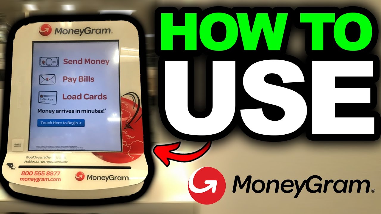 How To Use MoneyGram Kiosk Machine 2025 - Send & Receive Money Easily