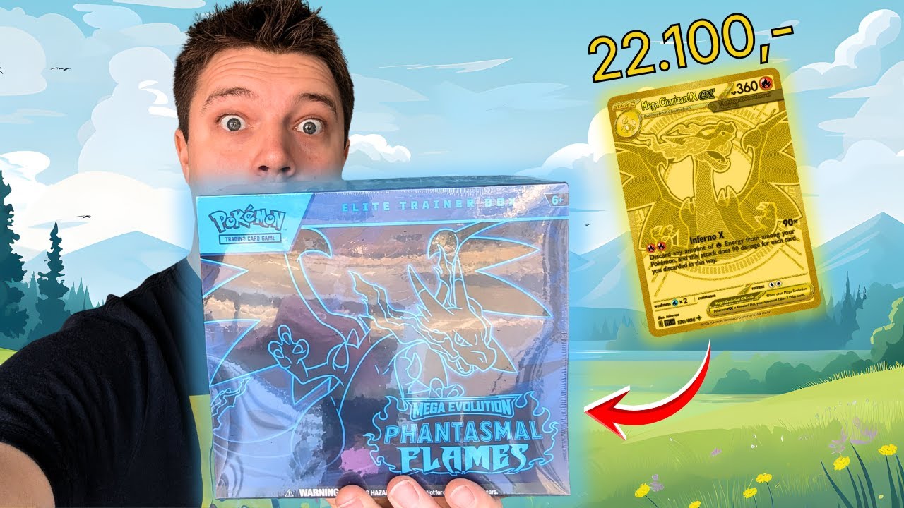 Kan vi trække Charizard X ex?? – Åbner en hel Elite Trainer Box!