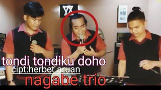 NAGABE TRIO || TONDI TONDIKKU DOHO || COVER LAGU BATAK TERBARU 2022