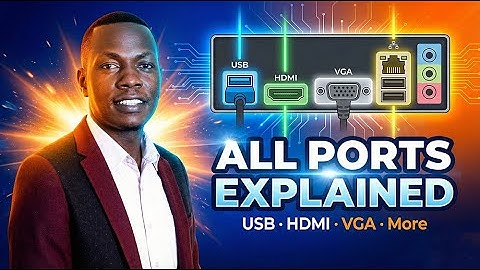 💻 Computer Ports Explained: USB, HDMI, VGA & Connections (Part 2)