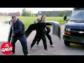 Crazy robbery prank  just for laughs gags
