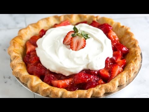 Simple and Fresh Homemade Strawberry Pie Recipe – How to Make Strawberry Pie