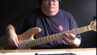 Billy Joel Just The Way You Are Bass Cover with Notes & Tablature chords