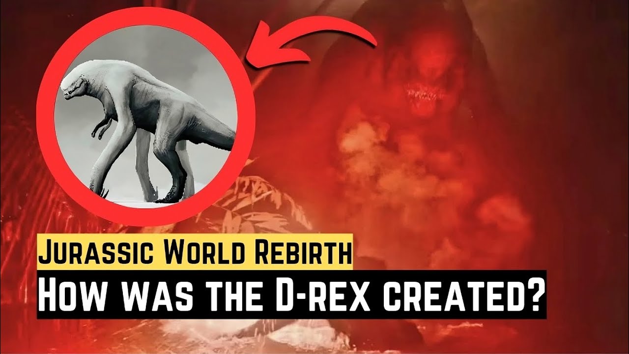 How Was The D-Rex Created In Jurassic World Rebirth? # ...