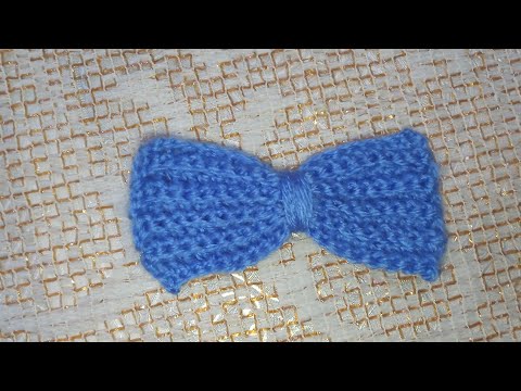 Tığ ile en kolay,şirinmi şirin🧶🧶 örgü 🎀papyon🎀yapımı..