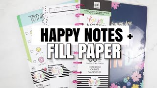 Happy Planner Michaels Reset - Happy Notes and Fill Paper
