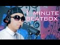 1 minute beatbox 4!!! / 1分間本気でビートボックスやってみた