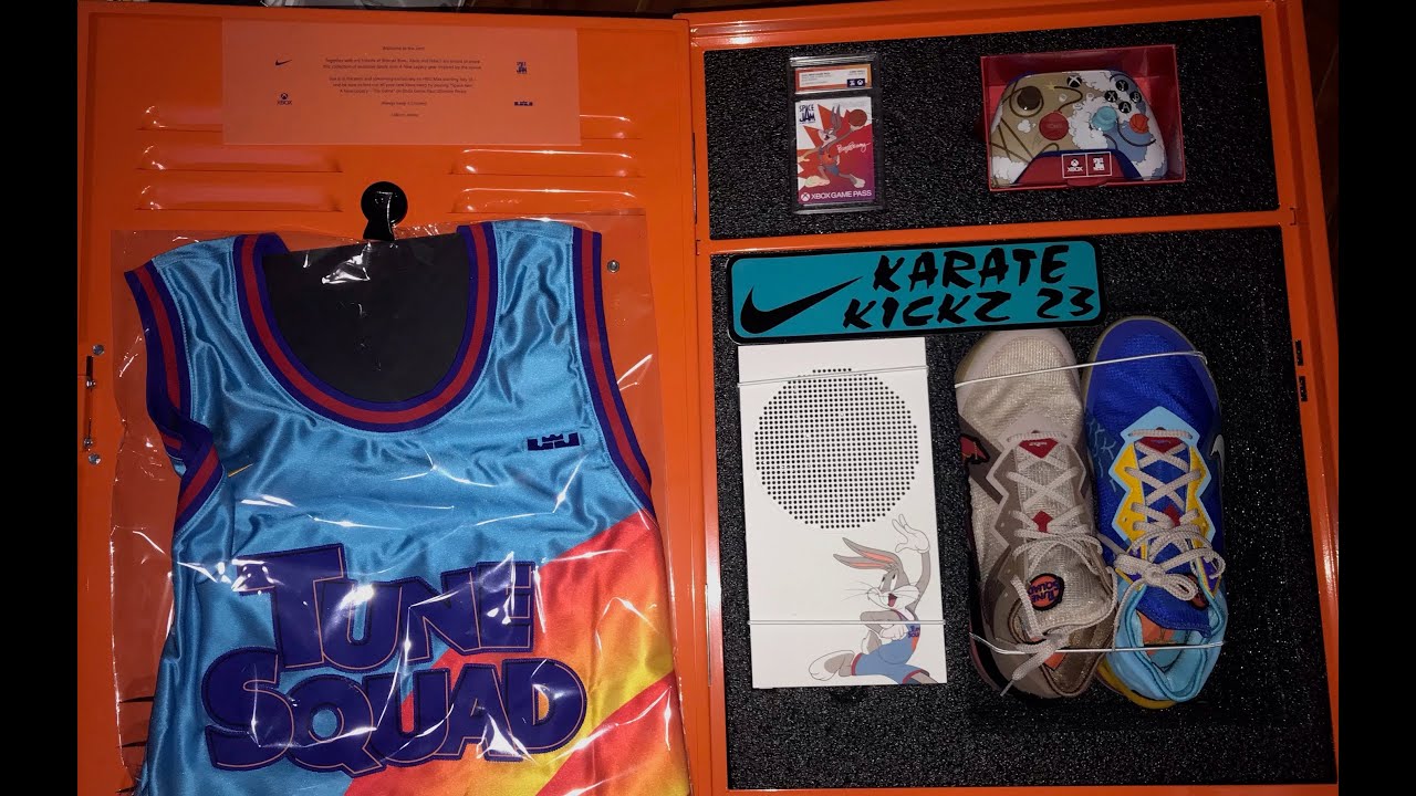 nike xbox space jam locker