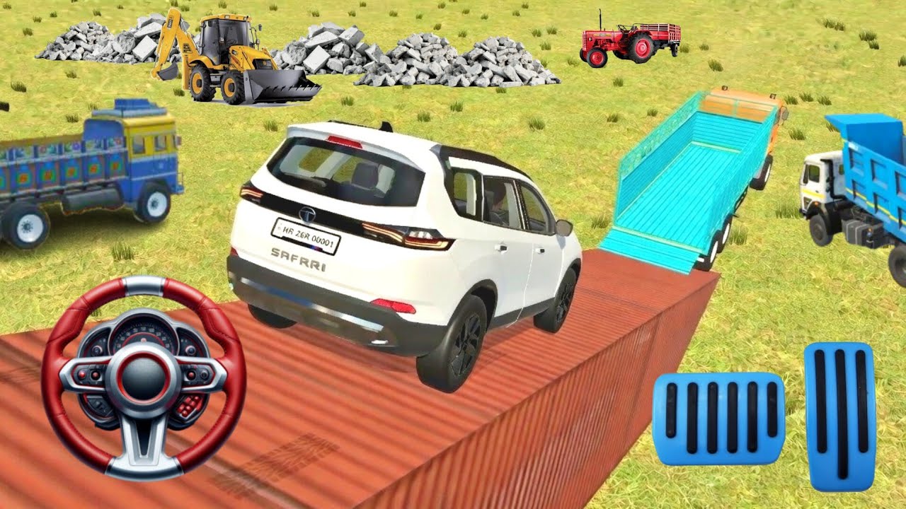 😱TATA SAFARI  Loading on truck