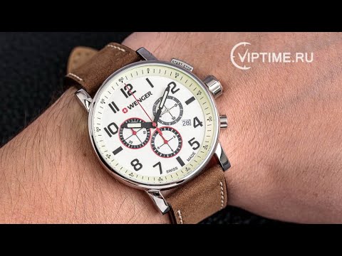 Мужские швейцарские часы Wenger 01.0343.103