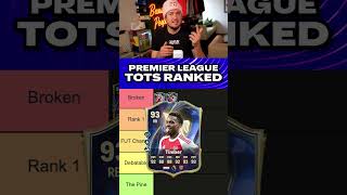 Ranking PREMIER LEAGUE TOTS on FC 26! 🔷 #fc26