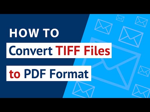 How to Convert TIFF to PDF  ? | Transfer TIFF File Format to PDF in Bulk