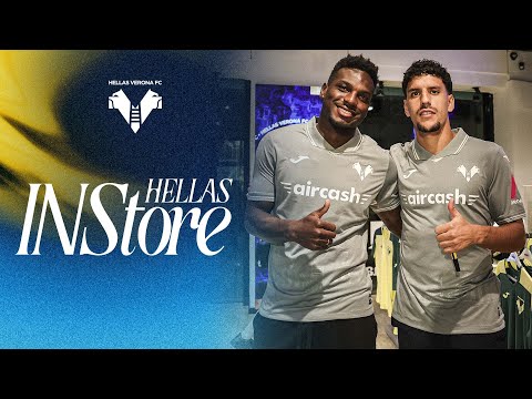 Hellas in Store | Il primo evento dedicato ai tifosi della stagione con Mosquera e Harroui