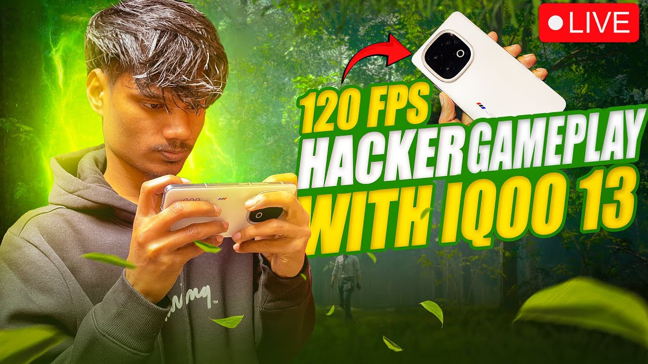 IQOO 13 BGMI TEST WITH FPS METER 😲🔥 | LIVE TEST | PERFORMACE & GAMEPLAY ...
