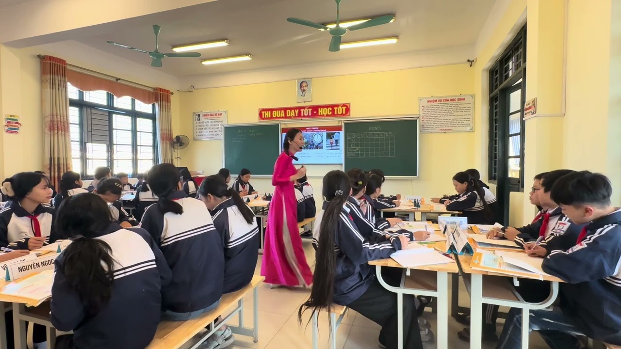 Thi giáo viên giỏi cấp tỉnh TIẾNG ANH lớp 7 UNIT 7. GETTING STARTED -cô DỊU THCS &THPTMARIE CURIE