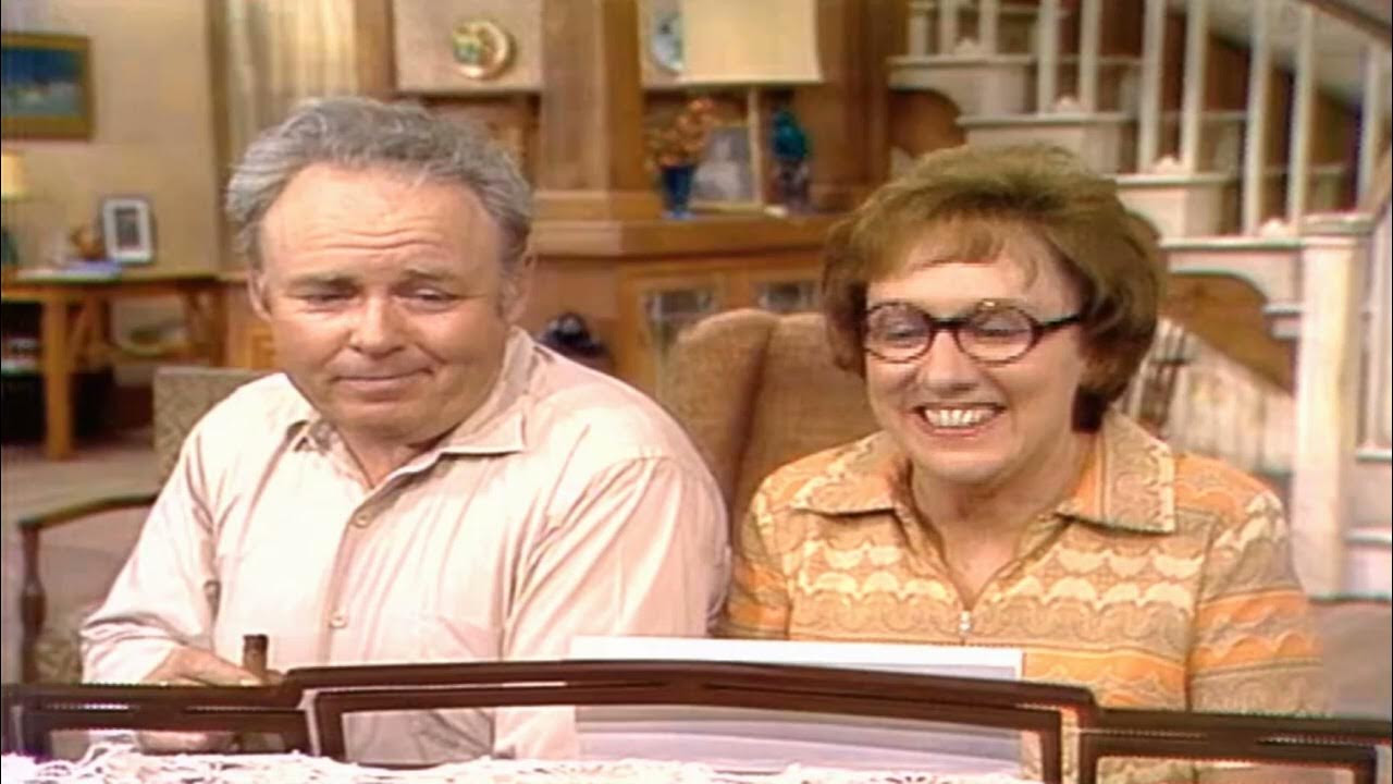 All In The Family Theme Song With Lyrics "Those Were The Days" (Archie & Edith Bunker) (All In The Family Theme