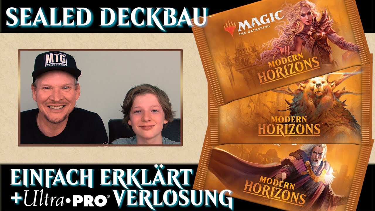 Modern Horizonte Sealed Deck bauen Tutorial Magic the Gathering deutsch