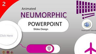 Create a Responsive Animated Nemorphic Power Point : Part  2 screenshot 5