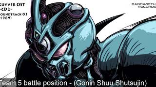 Guyver OST - Team 5 battle position