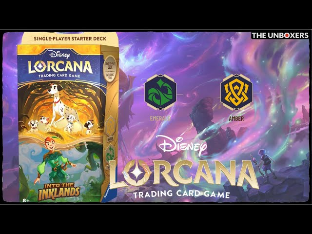 lorcana inkland starter deck Disney Lorcana: Into the Inklands Display (8 decks) The Disney Lorcana starter deck includes everything you need to start playing against another player who has their own deck Disney Lorcana: Into the Inklands