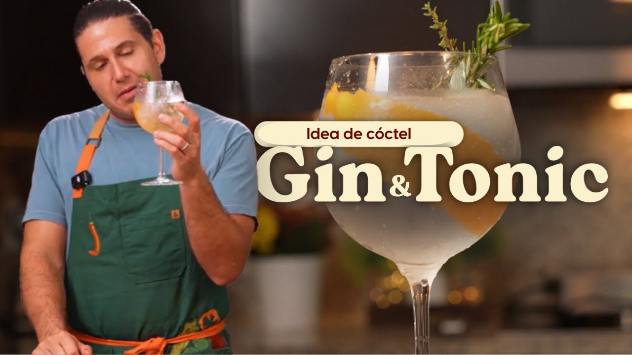 Gin & Tonic Clásico | Recetas para Brillar en las Fiestas EP9 | Chef James
