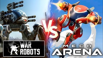 War Robot VS Mech Arena ⚡ | Best Robot Shooters Gameplay In 2023 Mech Arena Or War Robot